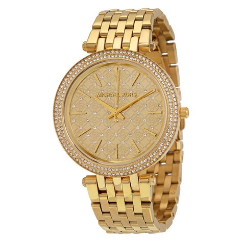 goldene michael kors uhr damen|michael kors gold watches.